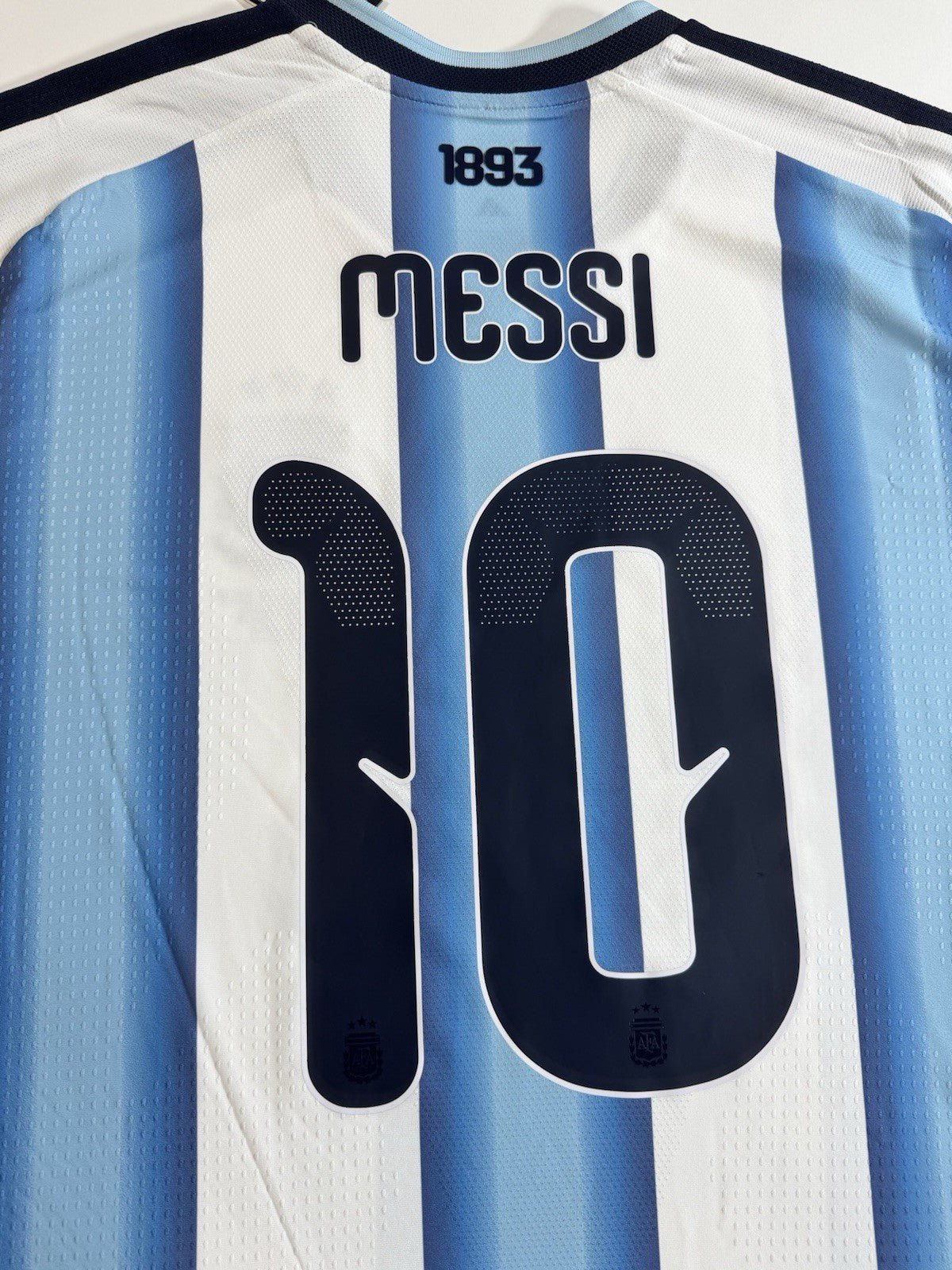 Argentina Lionel Messi Player Version Match Detail vs Egypt Jersey Size 2XL NWT
