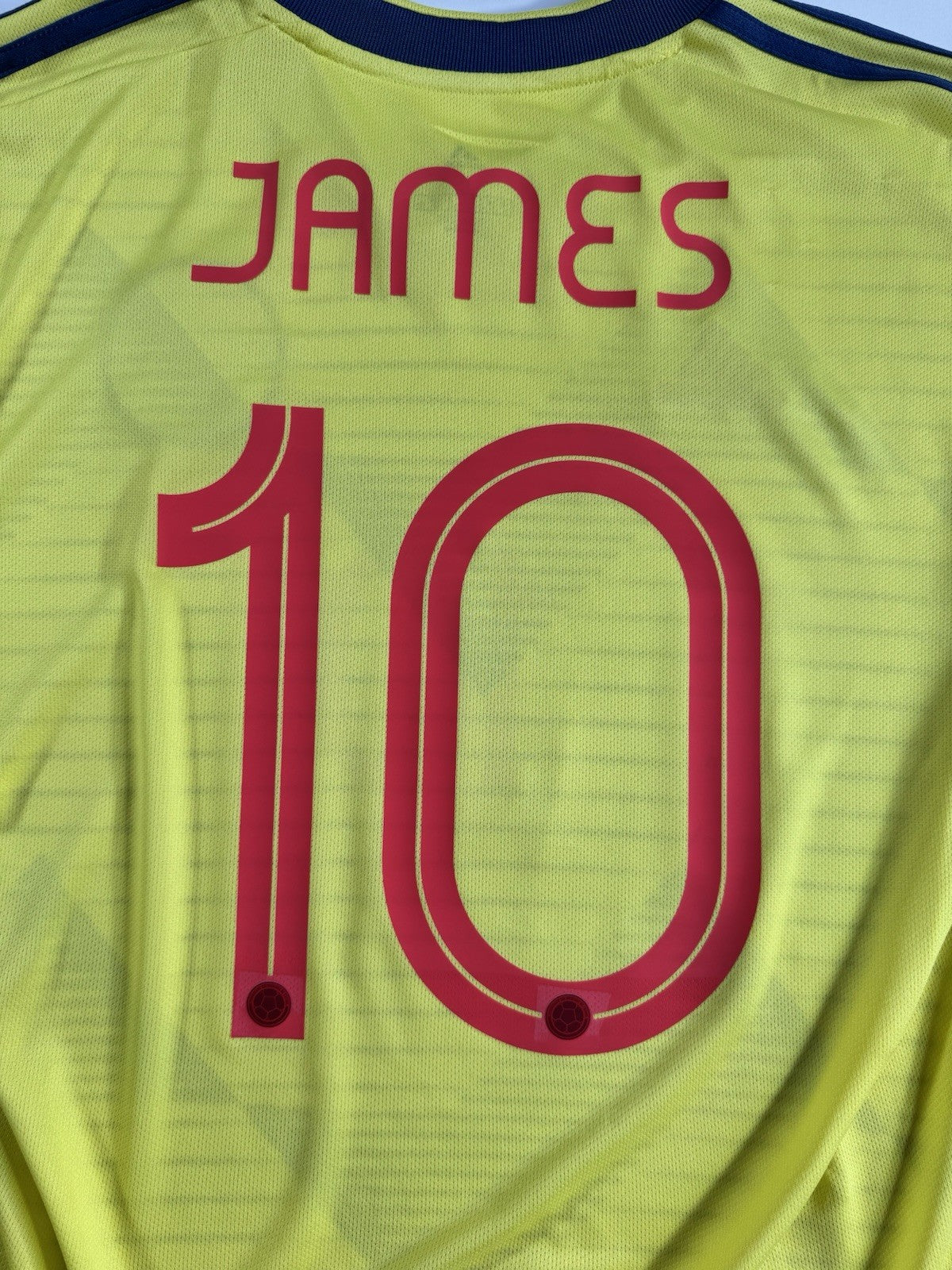 Colombia 2019 Copa America James Rodriguez Home Football Shirt Jersey Size L