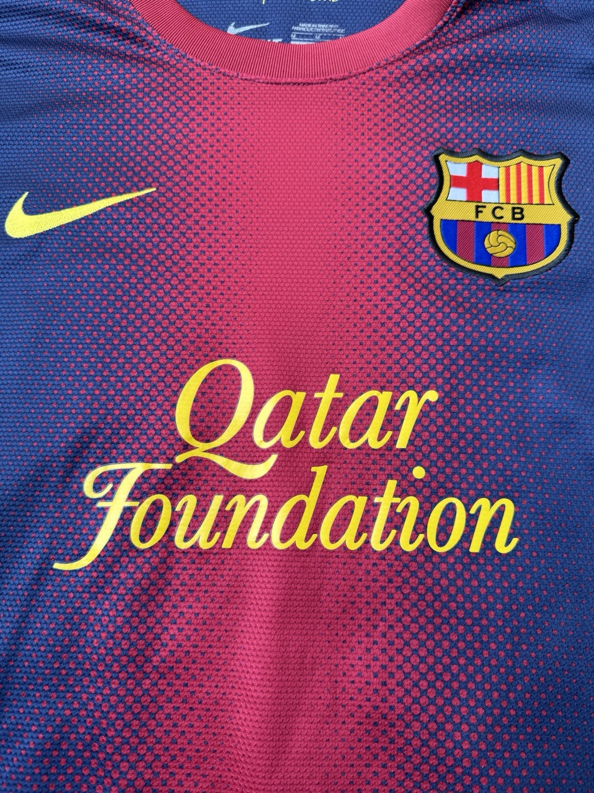 Barcelona 2012 2013 Lionel Messi Home Football Shirt Jersey Size M | Check Desc*