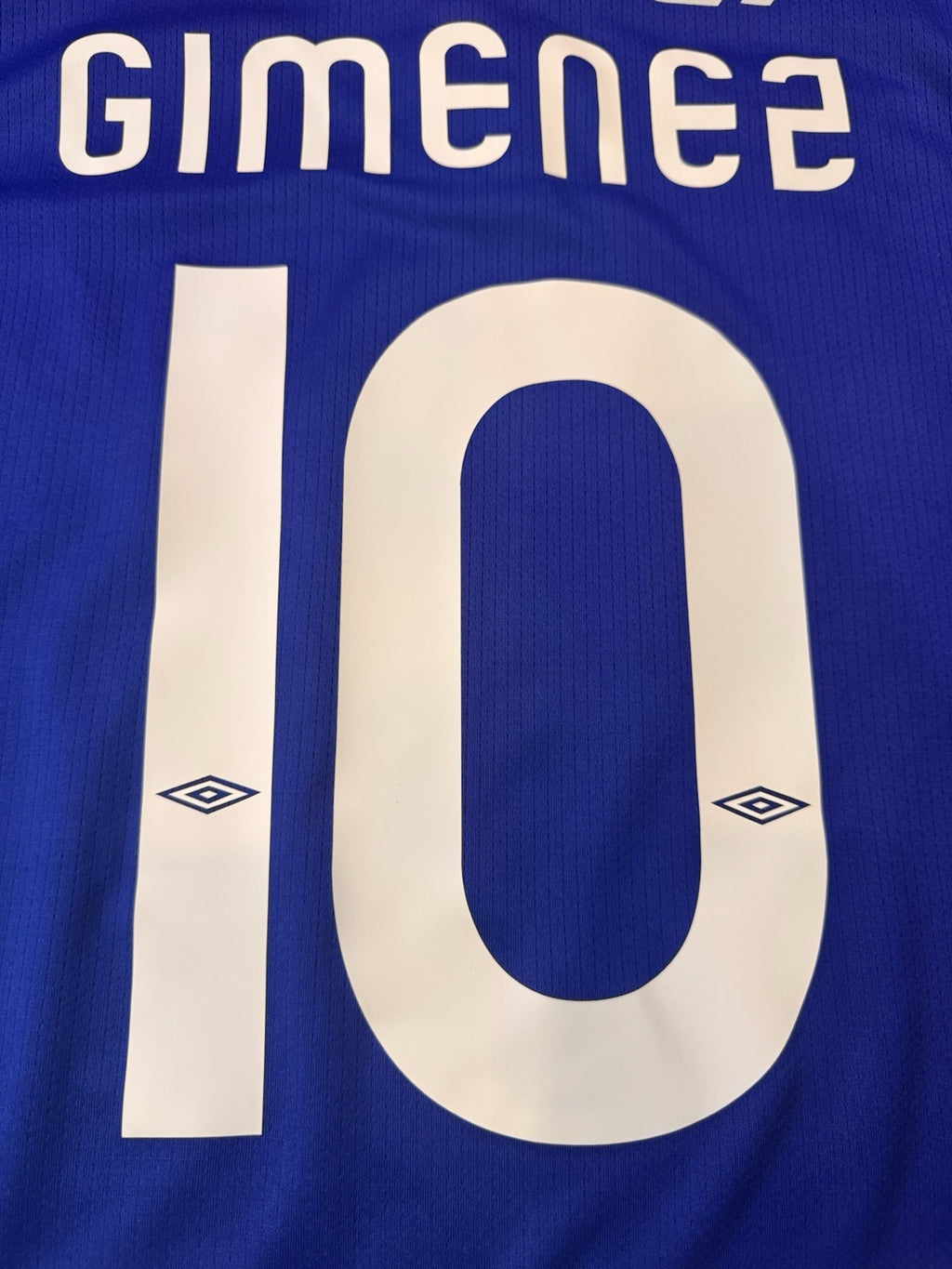 Cruz Azul 2012 2013 Chaco Gimenez Home Football Shirt Jersey Size M
