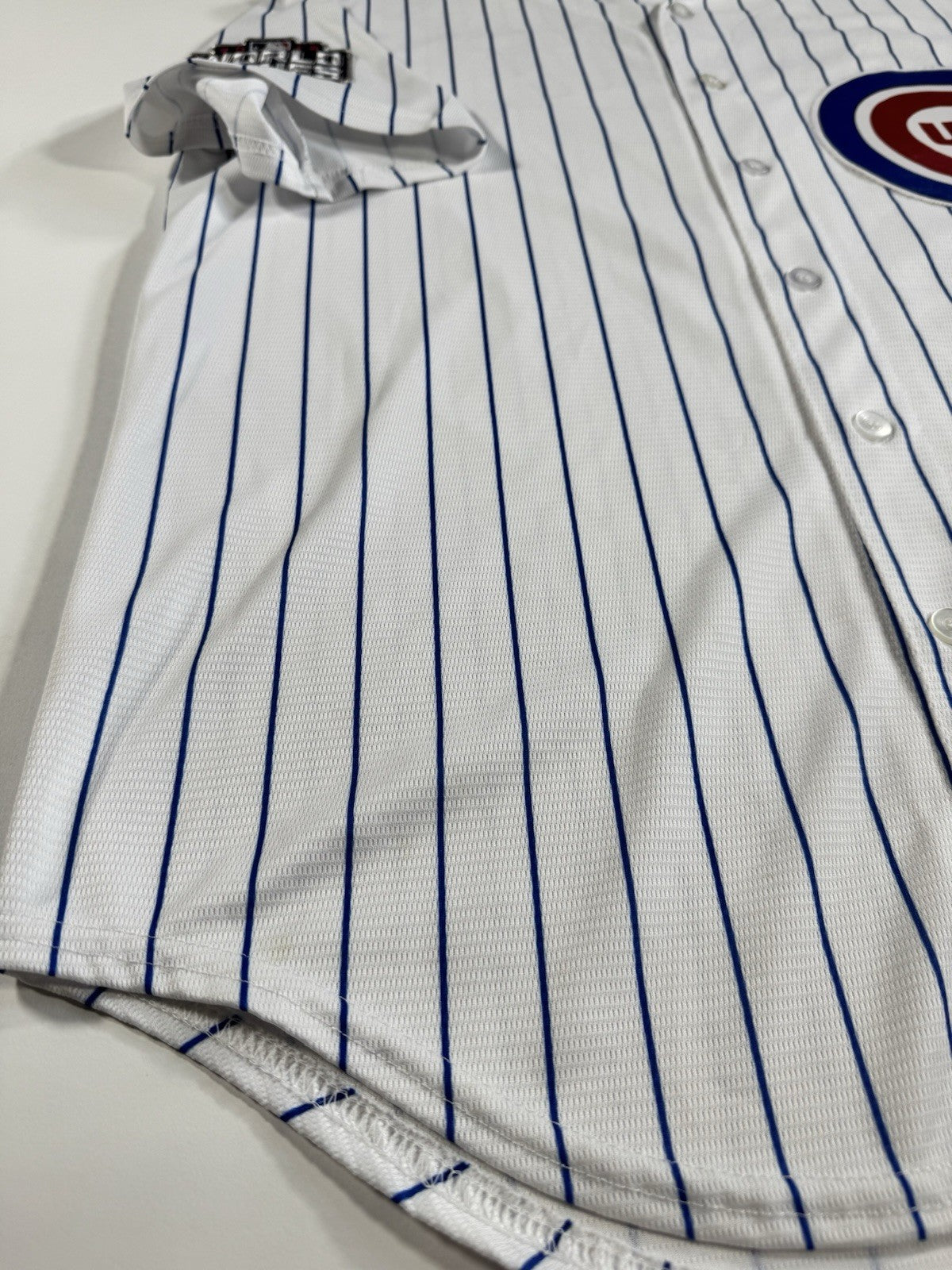 Chicago Cubs Majestic 2016 World Series Kris Bryant #17 Cool Base Jersey Size L