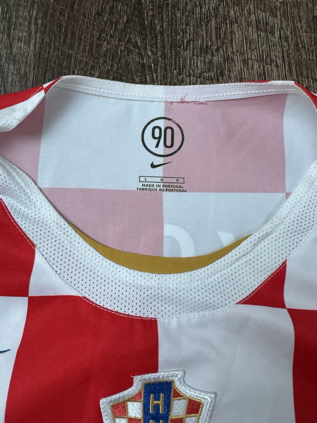 Niko Kovač Croatia 2004 Home Soccer Jersey Size L | Niko Kovac