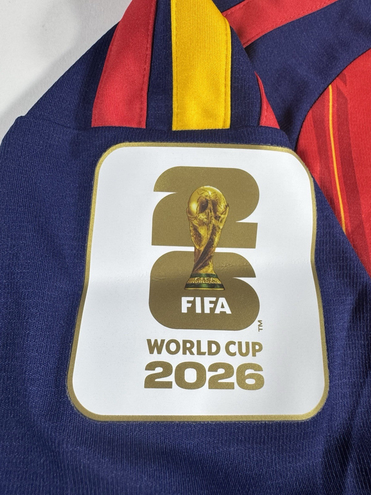 Spain 2026 World Cup Final Lamine Yamal Home Football Jersey Size M NWT Fan Vers