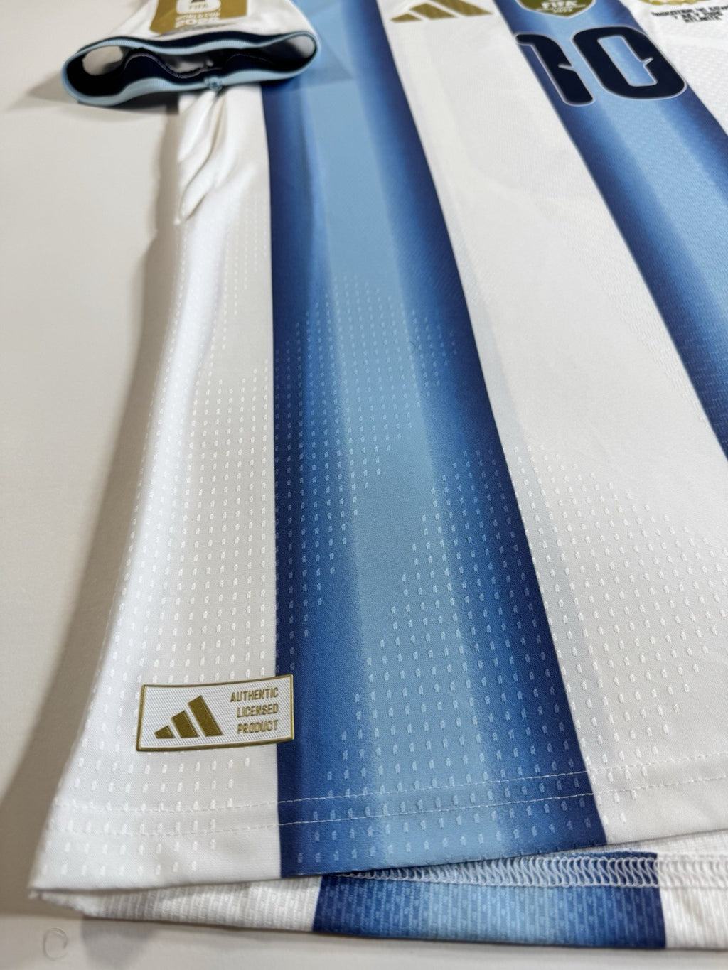 Argentina Lionel Messi Player Version Match Detail vs Egypt Jersey Size L NWT