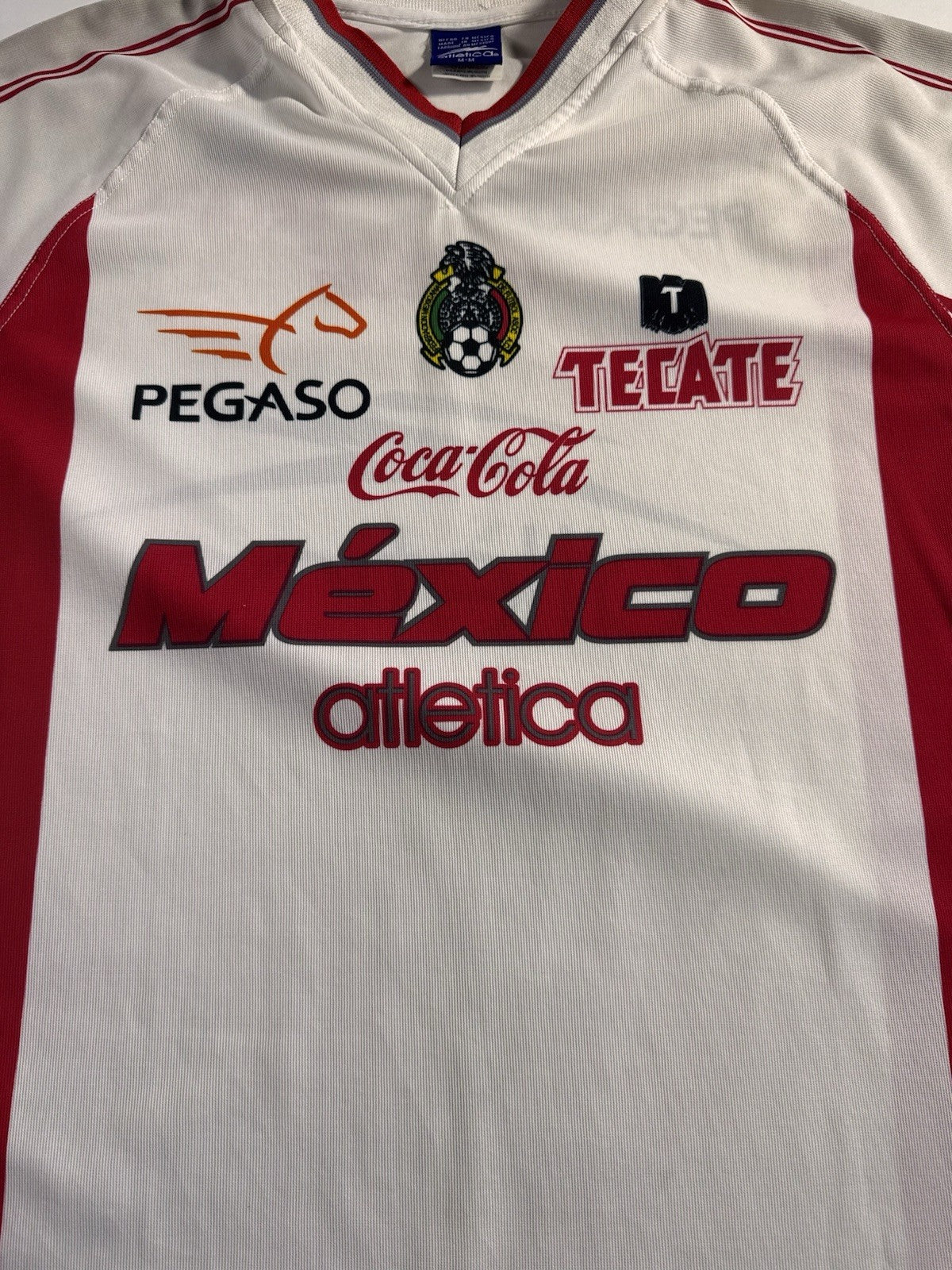 Mexico 2000s Atletica Training Football Shirt Jersey Size L