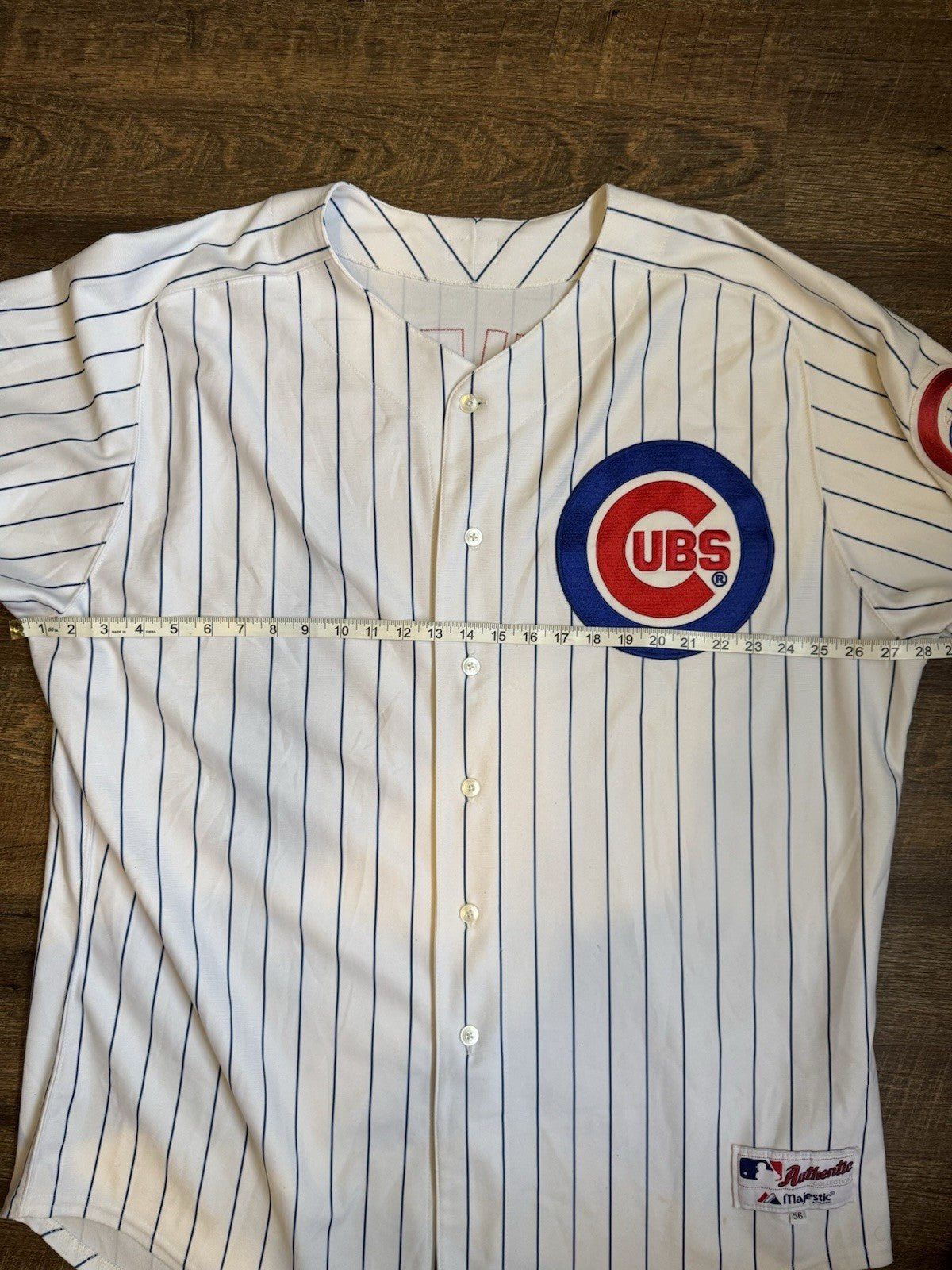 Chicago Cubs Kosuke Fukudome #1 Majestic Authentic  Jersey Size 56