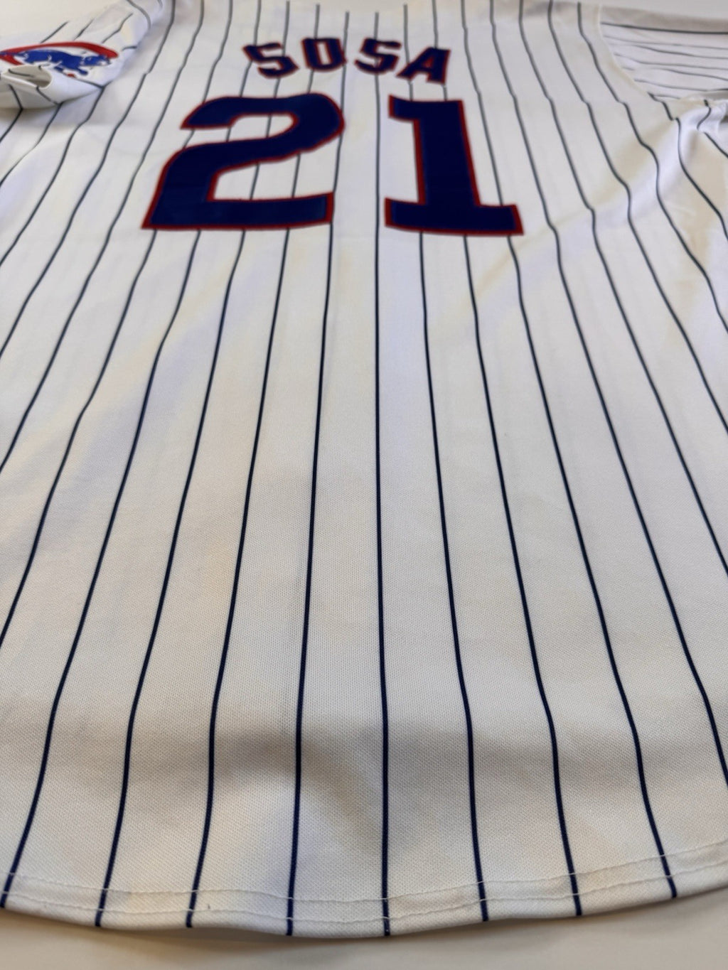 Sammy Sosa Chicago Cubs Russell Athletic Diamond Collection Jersey MLB Size 44 