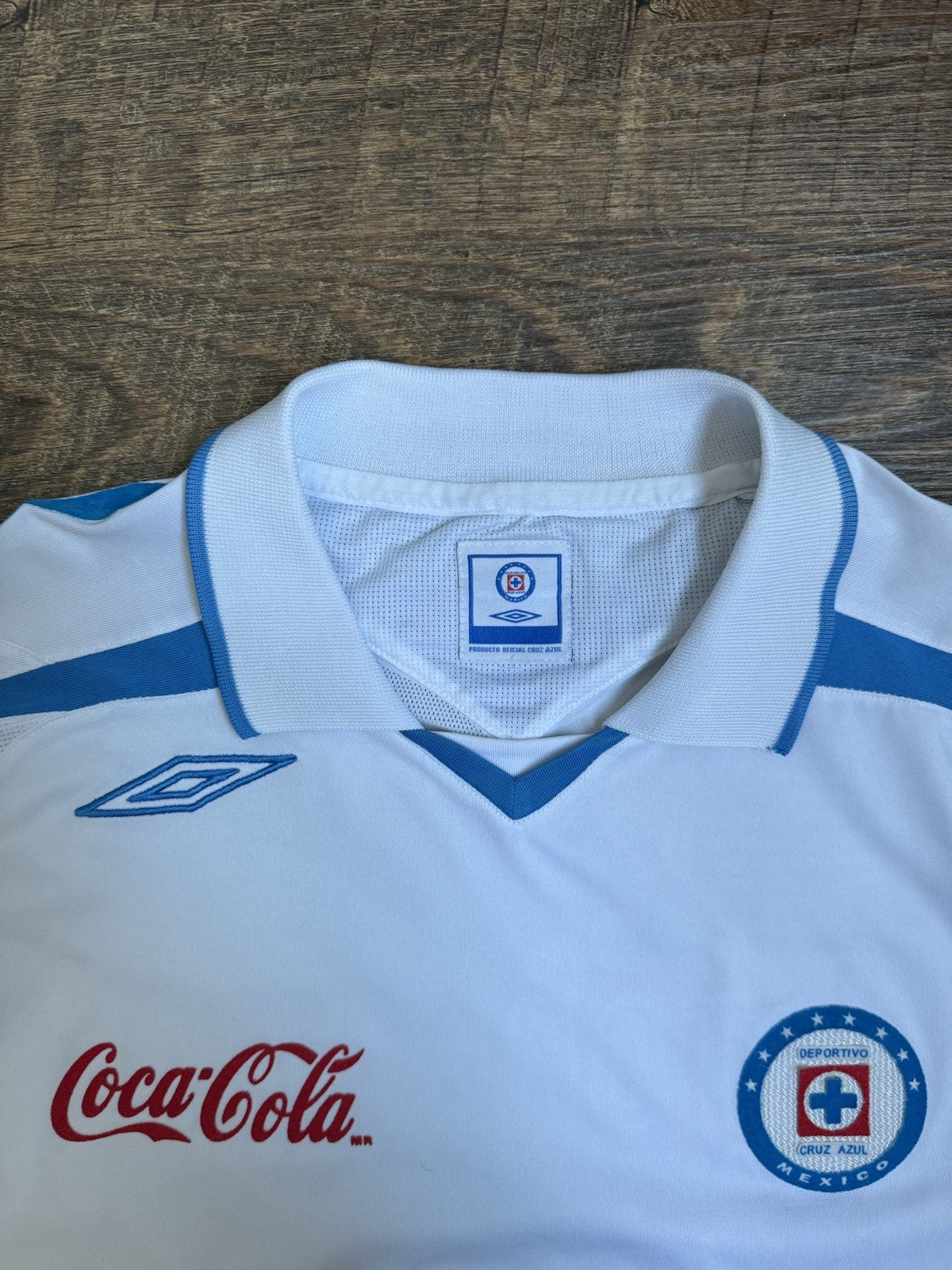 Gerardo Torrado Cruz Azul Jersey Size M Umbro Away Rare Liga MX Vintage Mexico