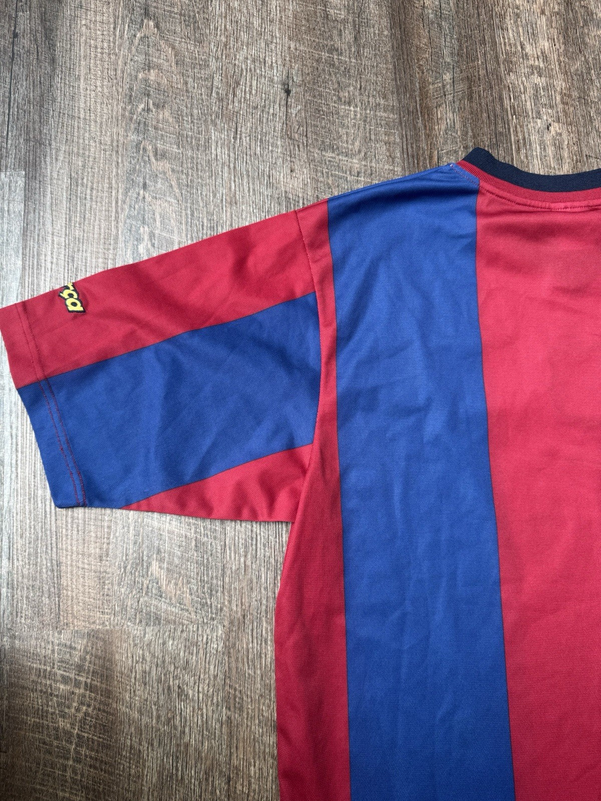 Vintage FC Barcelona Jersey Nike 2000 - 2001 Home Shirt L Barça Classic Kit