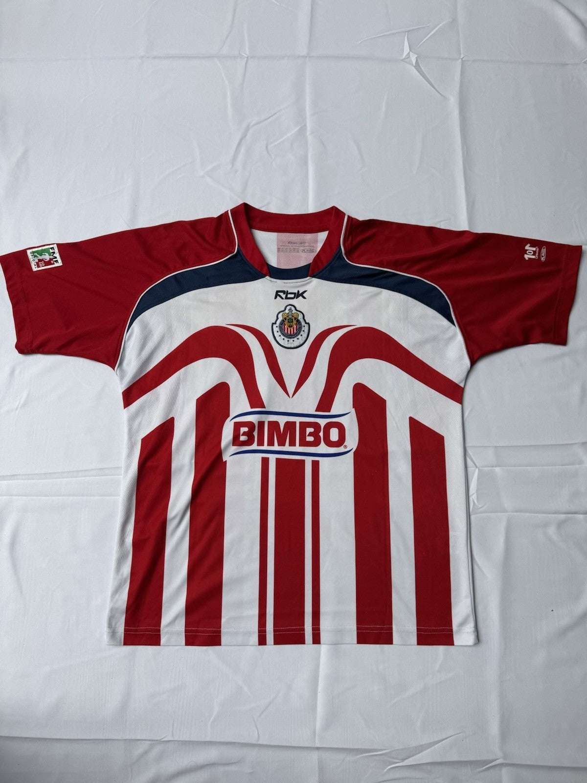 Chivas Guadalajara 2006 2007 Adolfo “Bofo” Bautista Home Football Shirt Size M