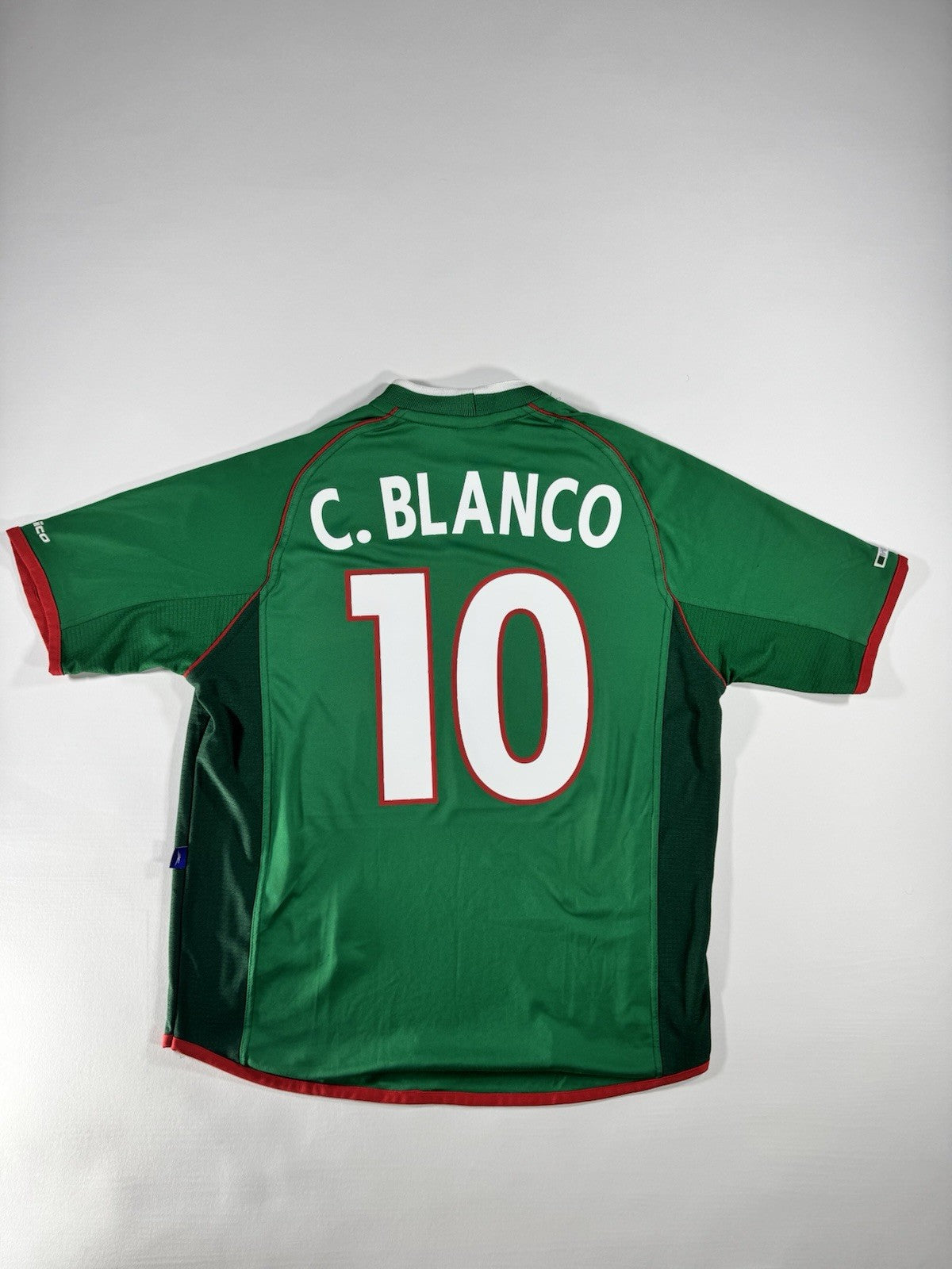 Mexico 2001 Cuauhtemoc Blanco Home Football Shirt Jersey Size L