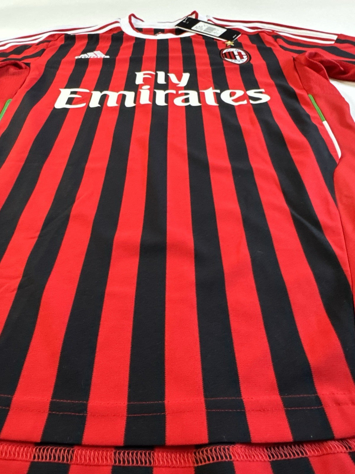 AC Milan 2011 2012 Zlatan Ibrahimovic Home Football Shirt Jersey Size S NWT