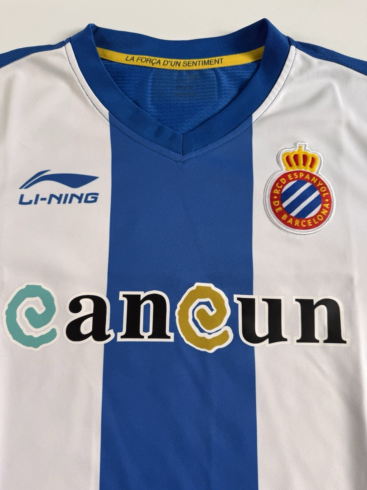 Espanyol 2011 2012 Hector Moreno Home Football Shirt Jersey Size M