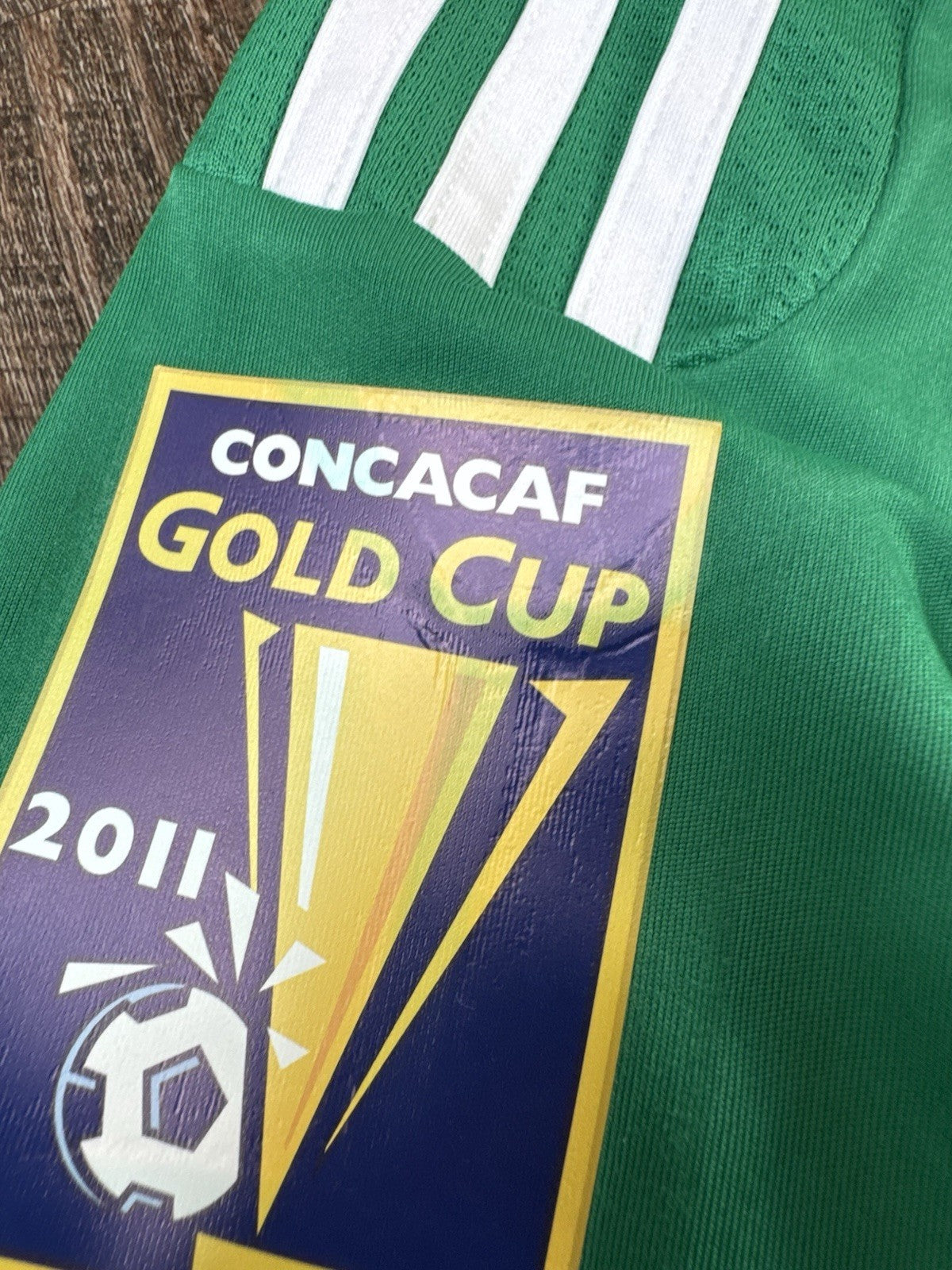 Rafa Marquez Mexico 2011 Gold Cup Jersey Sz L | Adidas El Tri 