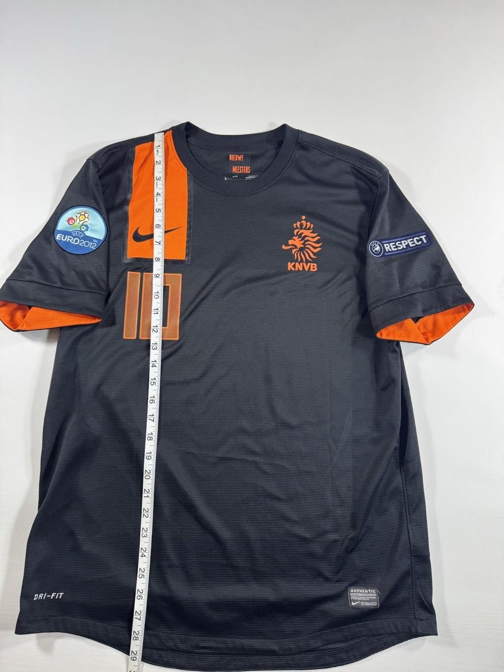 Netherlands Euro 2012 Wesley Sneijder Away Football Shirt Jersey Size L