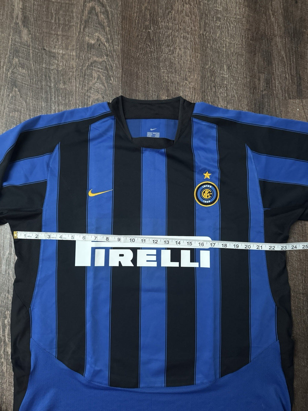 Inter Milan Adriano 2003/04 Home Jersey Size XL UCL Champions League 