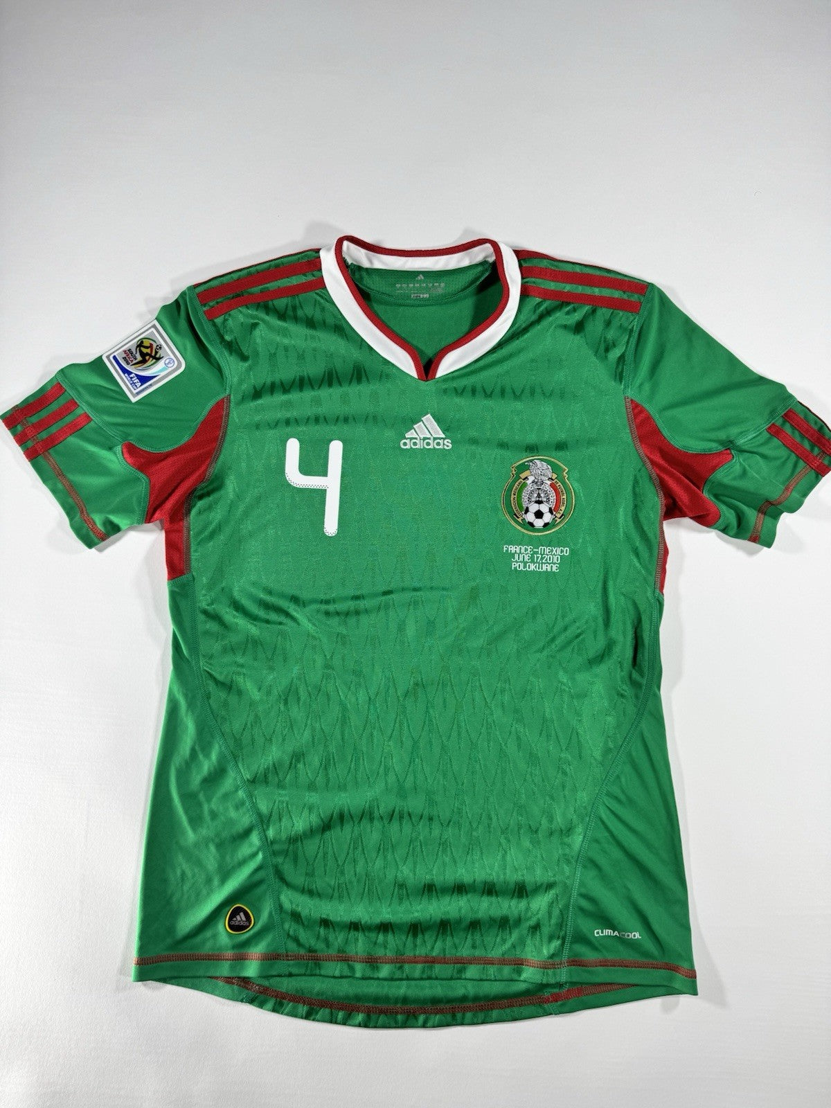 Mexico 2010 World Cup Rafa Marquez Home Football Shirt Jersey Size M