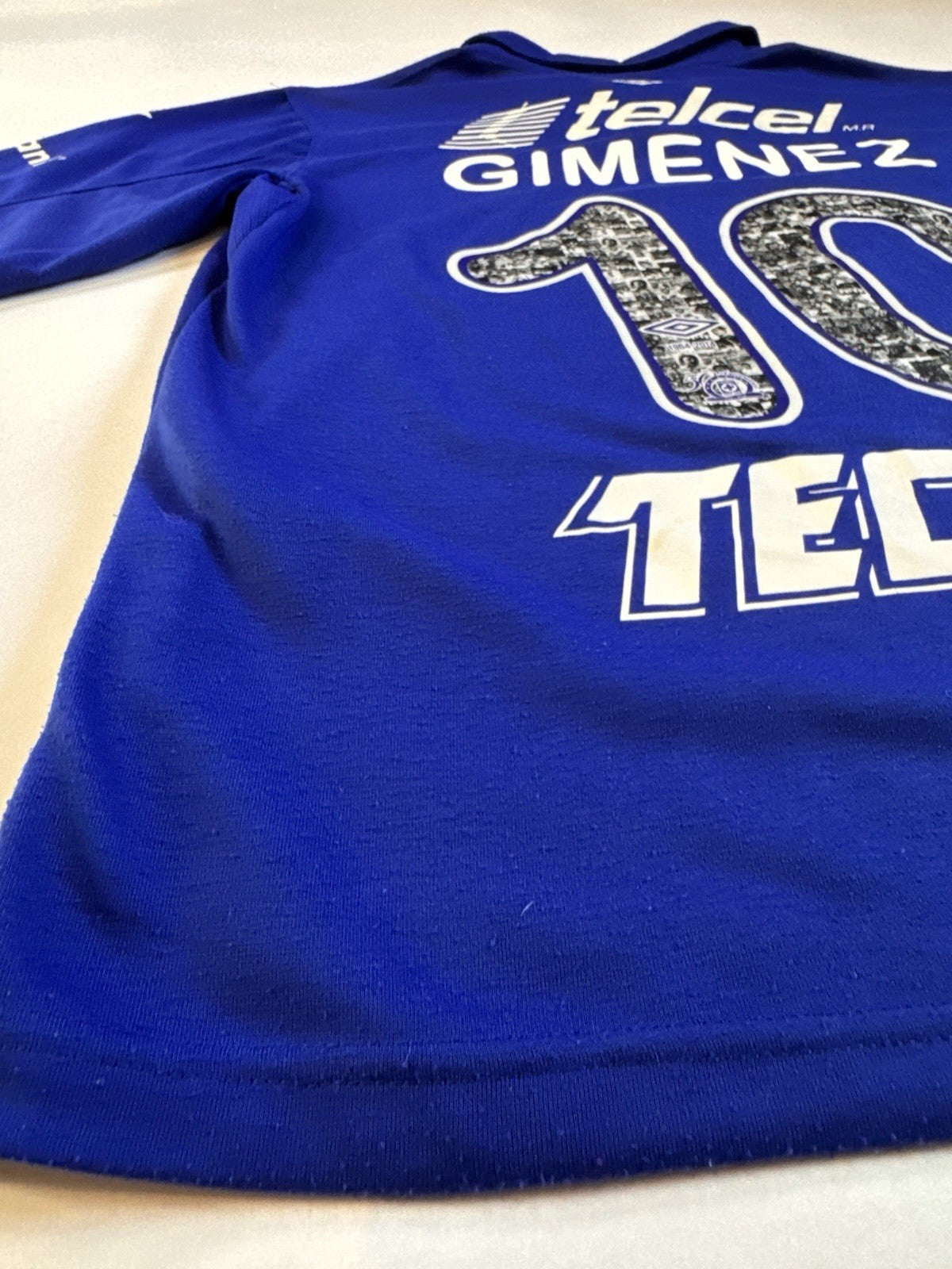 Cruz Azul 2013 2014 Chaco Gimenez Longsleeve Jersey Size M 