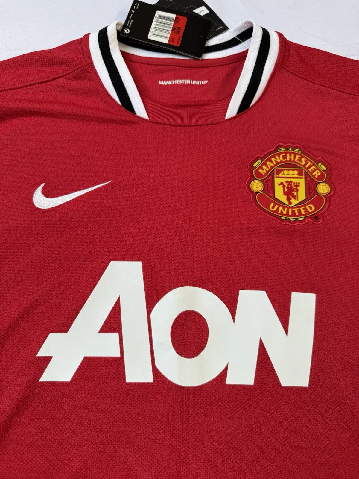 Manchester United 2011 2012 Wayne Rooney Home Football Shirt Jersey NWT Size L 