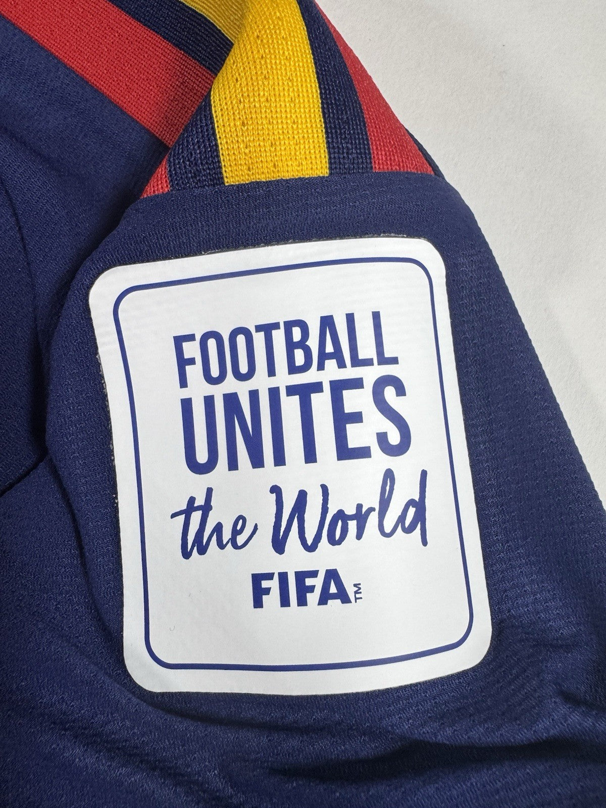 Spain 2026 World Cup Final Lamine Yamal Authentic Football Shirt Jersey Size XL 