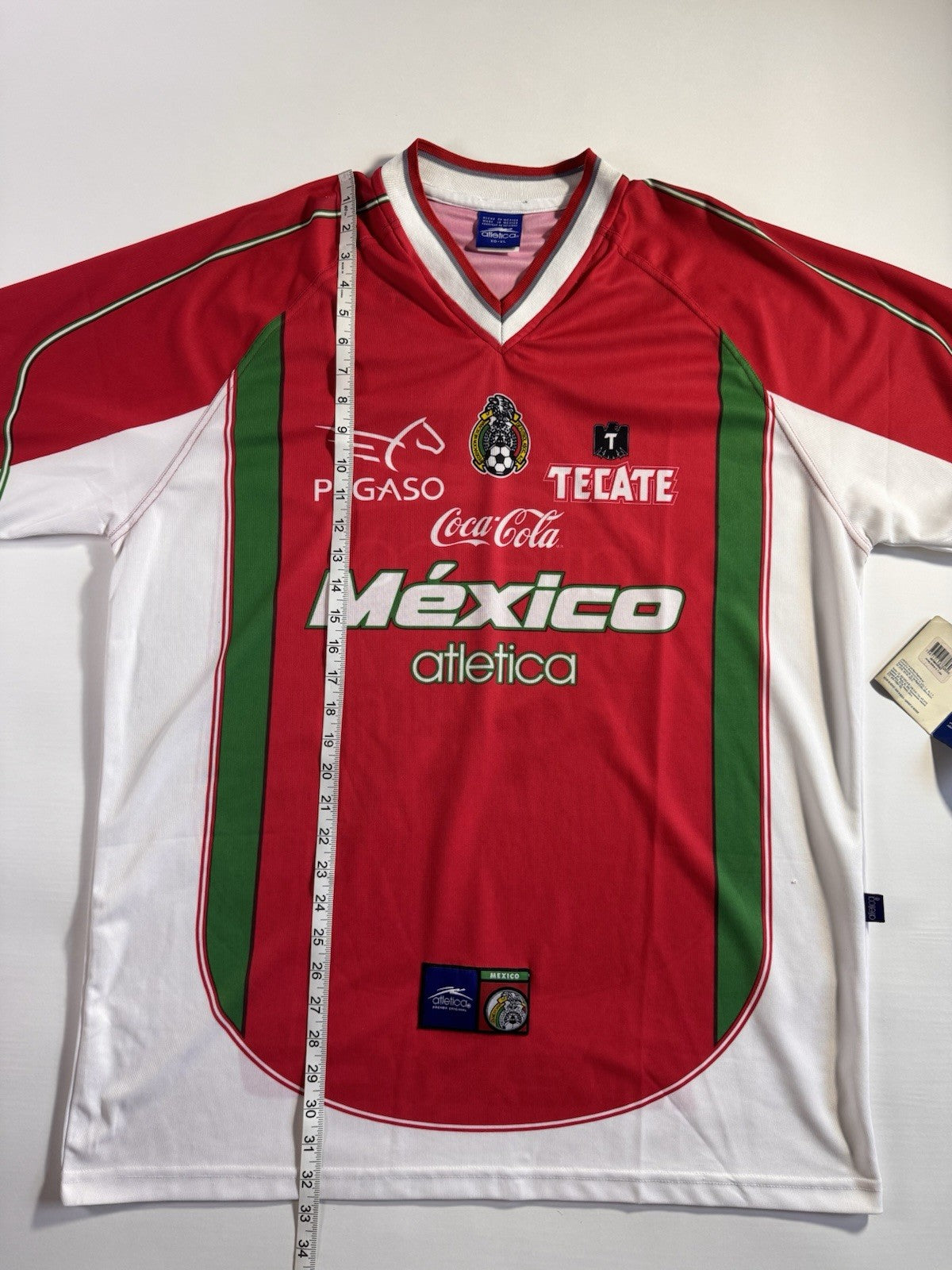 Mexico 2000s Atletica Training Football Shirt Jersey Size XL