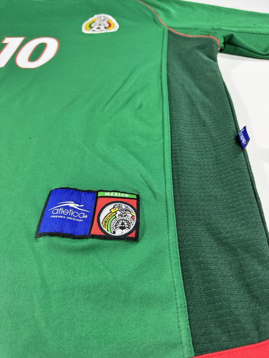 Mexico 2001 Cuauhtemoc Blanco Home Football Shirt Jersey Size L