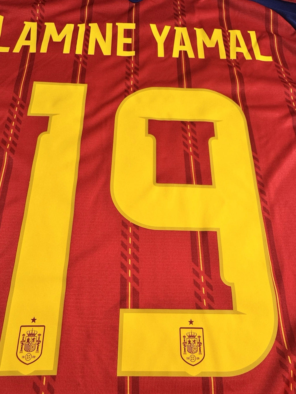 Spain 2026 World Cup Final Lamine Yamal Fan Vers Jersey Size L | MINT Check Desc