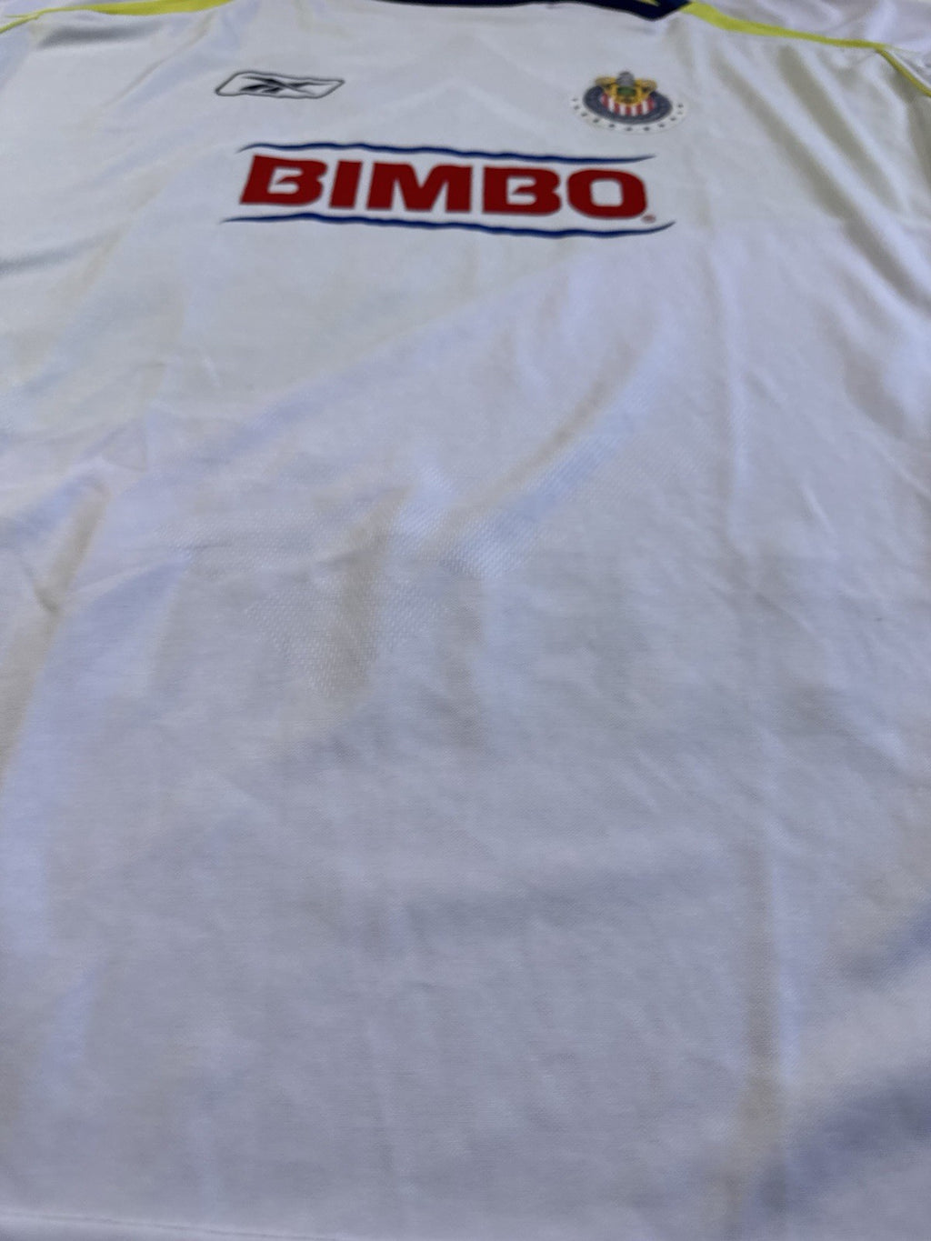 Omar Bravo Chivas 2007 - 08 Jersey XL | Reebok Liga MX Vintage NWT | Guadalajara