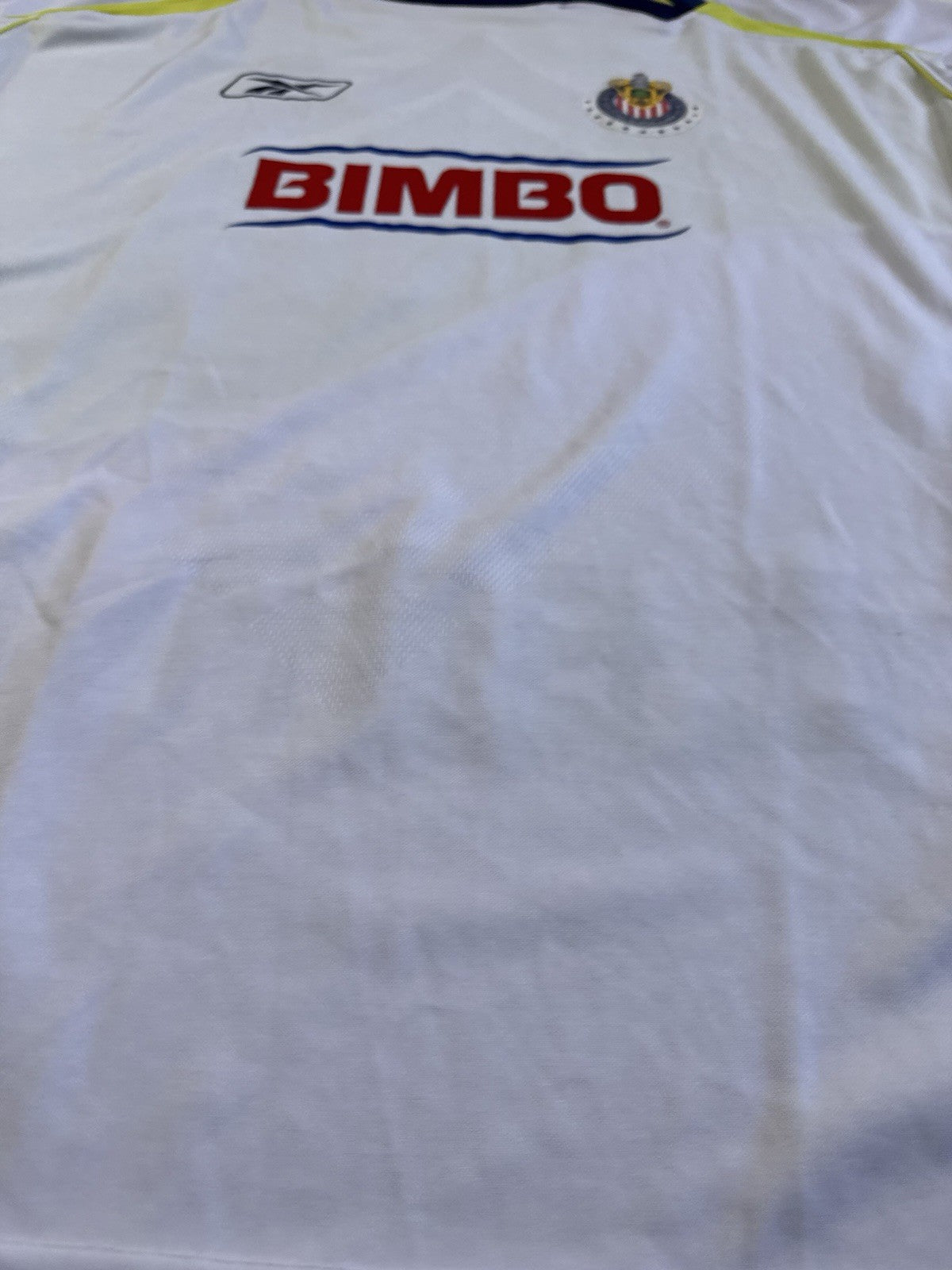 Omar Bravo Chivas 2007 - 08 Jersey XL | Reebok Liga MX Vintage NWT | Guadalajara